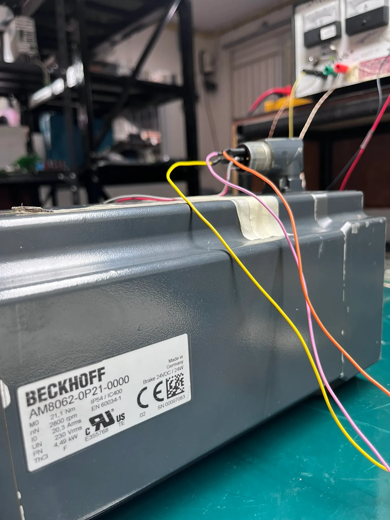 งานซ่อม Servo motor (1)