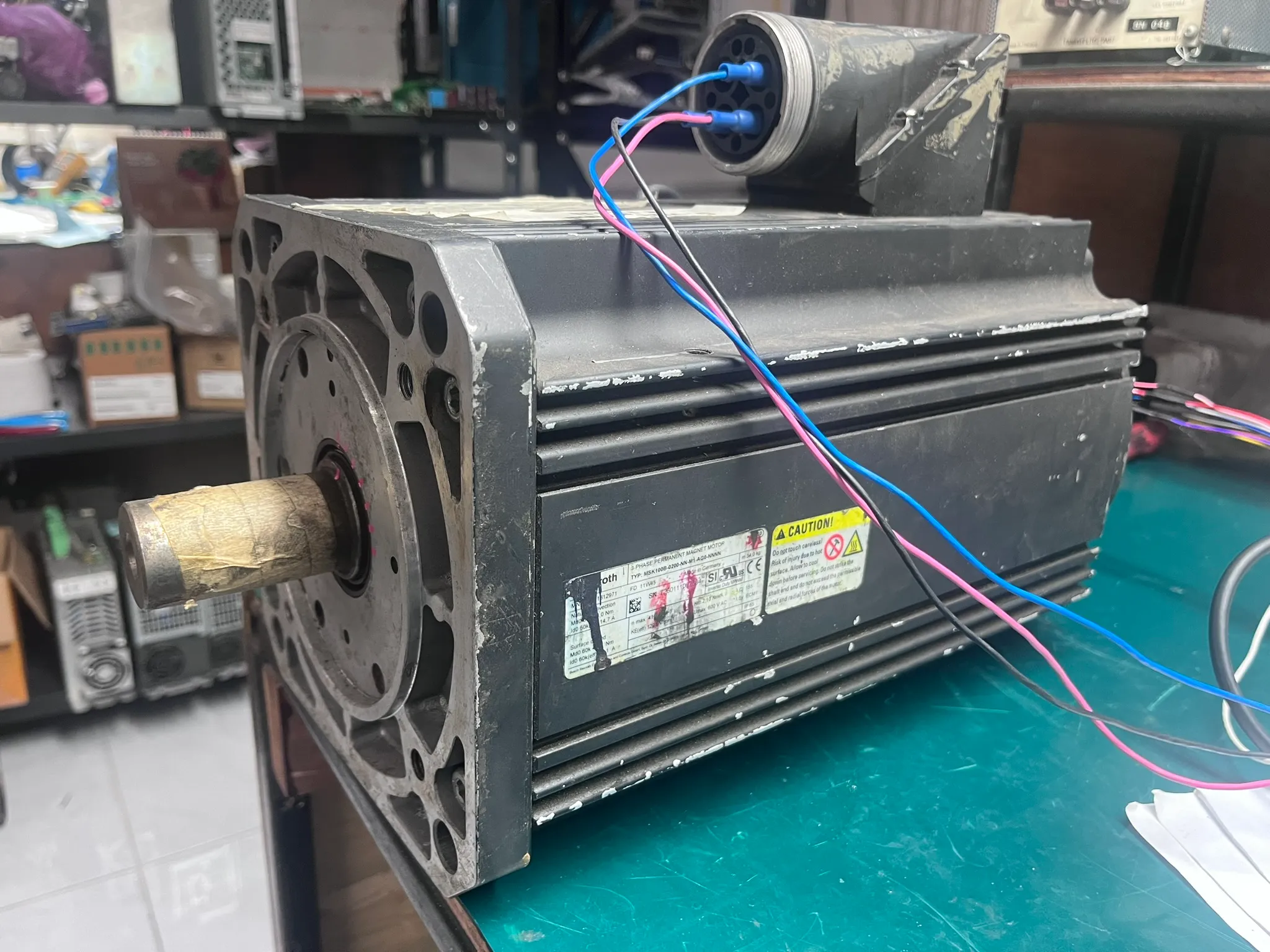 งานซ่อม Servo motor (2)
